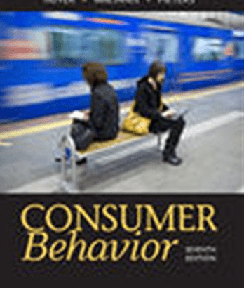 Consumer Behavior by Wayne Hoyer.