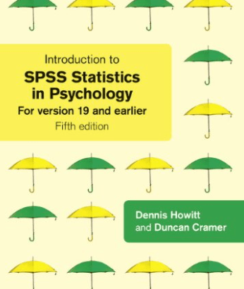 Introduction to SPSS Statistics in Psychology